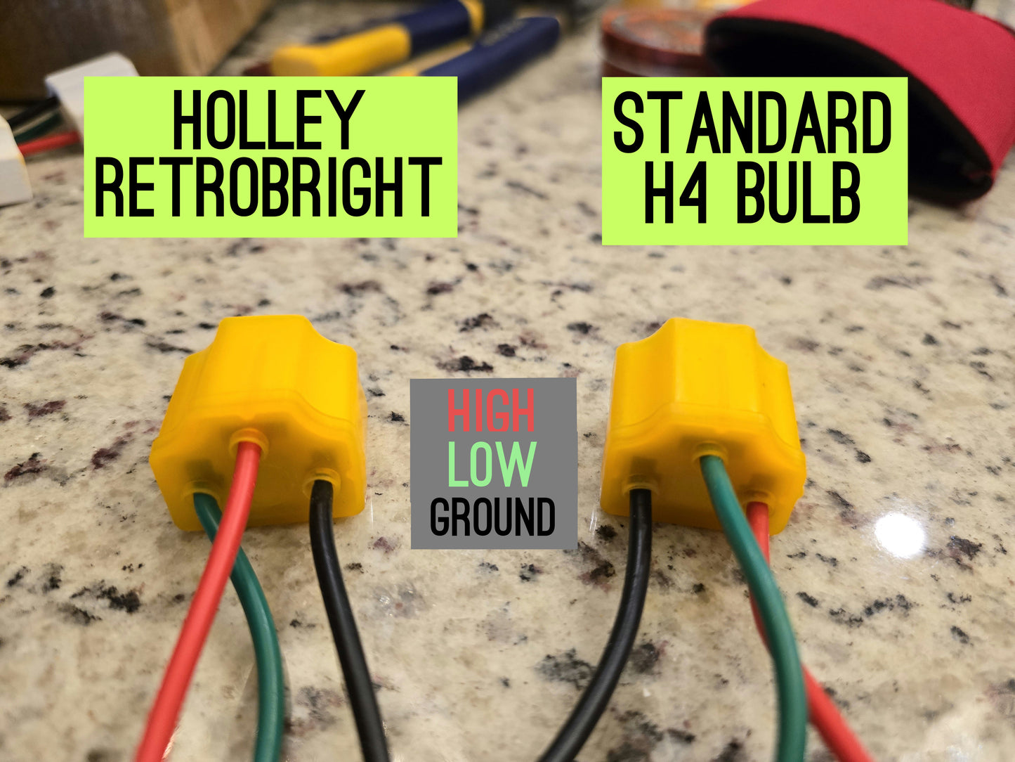 80 series Toyota Land Cruiser Headlight Conversion Harness