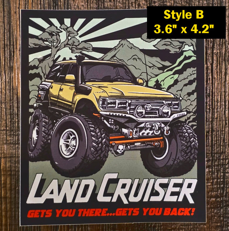 Iron Slug Land Cruiser Decals