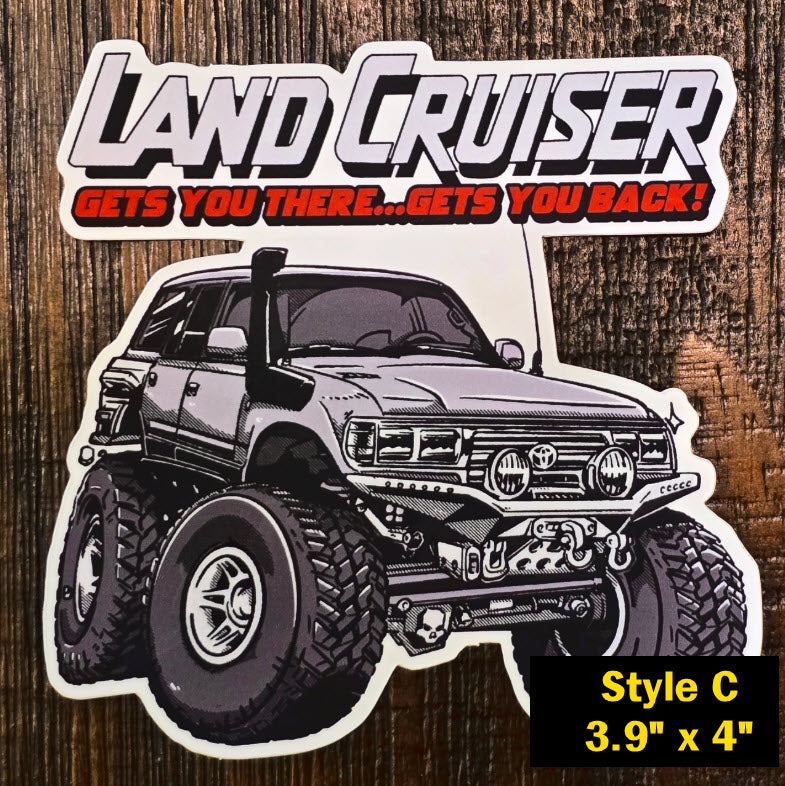 Iron Slug Land Cruiser Decals