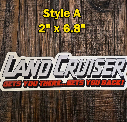 Iron Slug Land Cruiser Decals