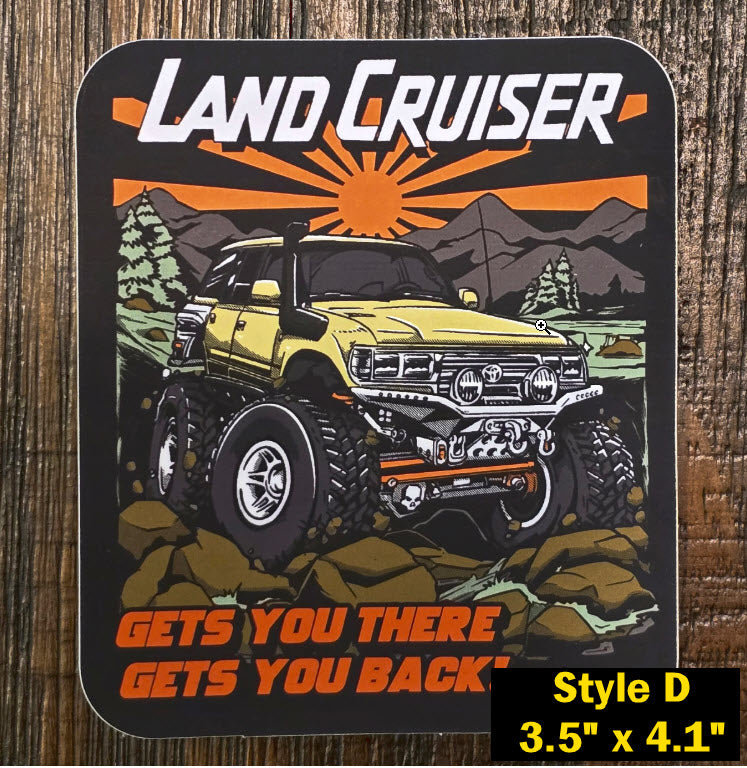 Iron Slug Land Cruiser Decals