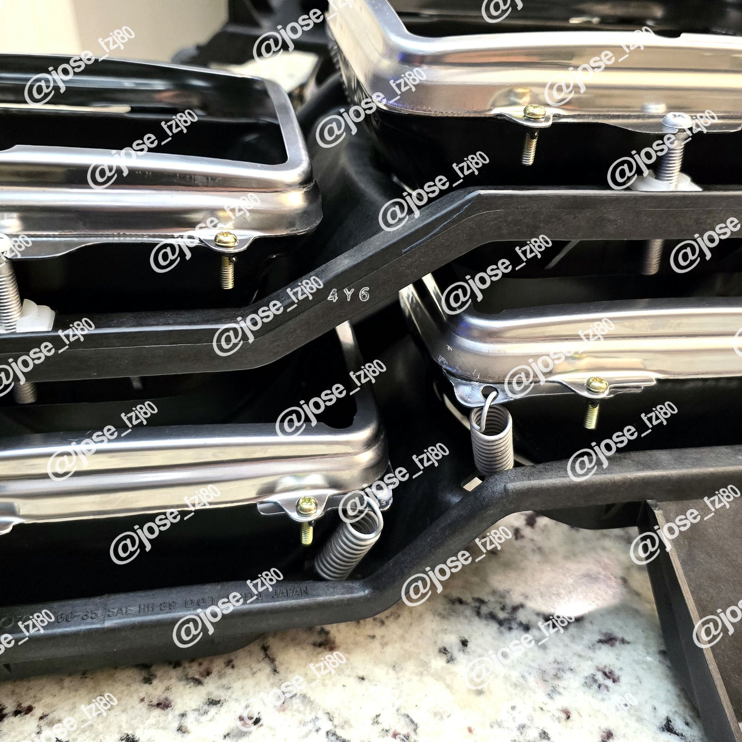 80 series Toyota Land Cruiser Quad Headlight Conversion Kits