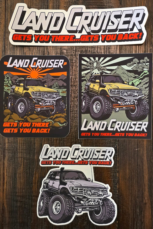 Iron Slug Land Cruiser Decals